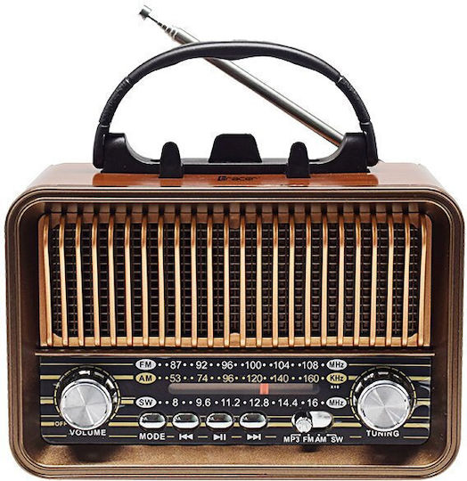 Tracer RTX200 Tischplatte Radio Braun