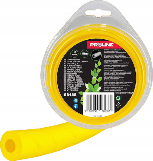 Proline Bürstenschneider Rund Fadentyp Länge 15m und Dicke 2.4mm