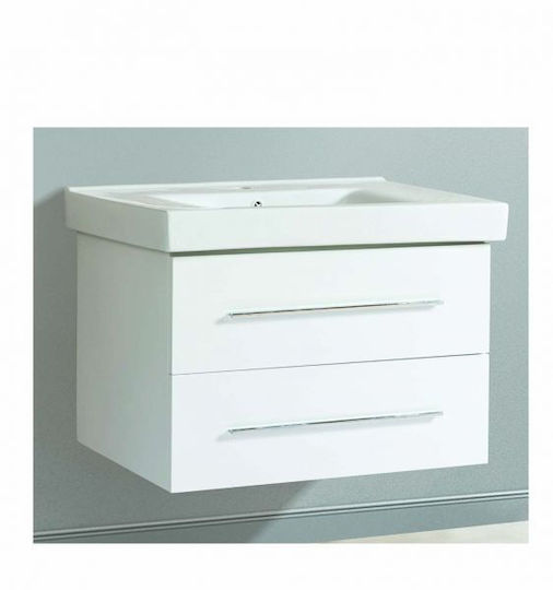 Gloria Orno-Up Waschtisch ohne Waschbecken L80xB48xH48.5cm Weiß