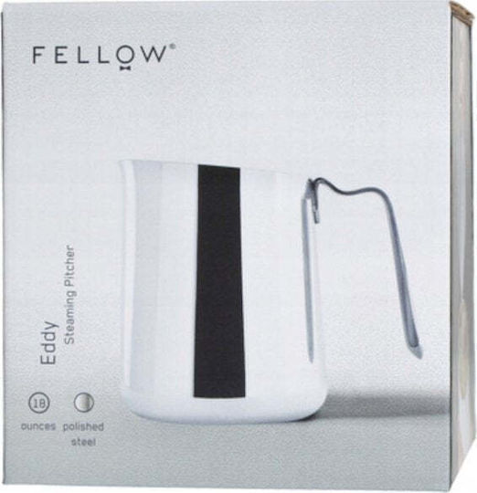Fellow Eddy Pitcher Ασημί Κανάτα Γάλακτος 530 Ml