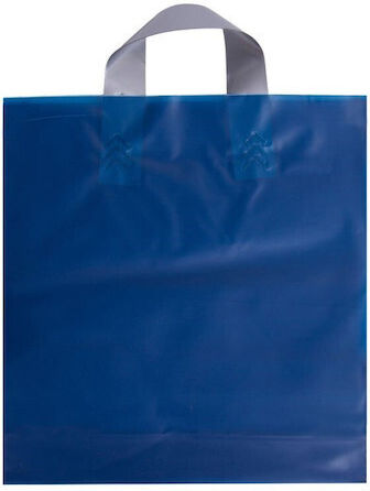 Kunststoff Plastiktüten Verpackung Blau 1kg Loop