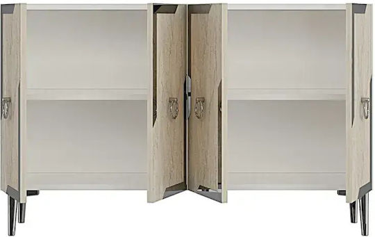 Μπουφές Ξύλινος Καφέ 120x40x75cm