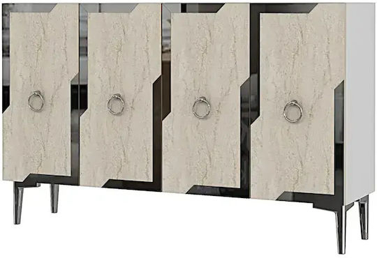 Μπουφές Ξύλινος Καφέ 120x40x75cm