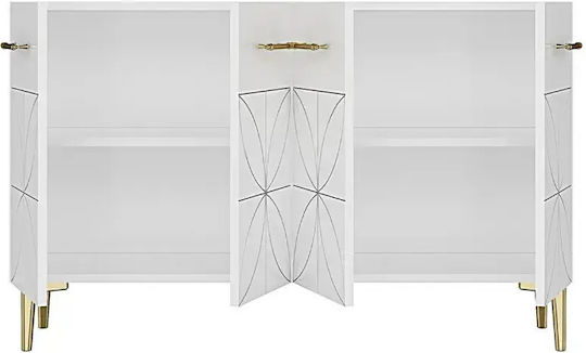 Bufet Din Lemn Ste-021538-V43114 Maro 120x40x75cm