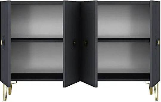 Μπουφές Ξύλινος Καφέ 120x40x75cm