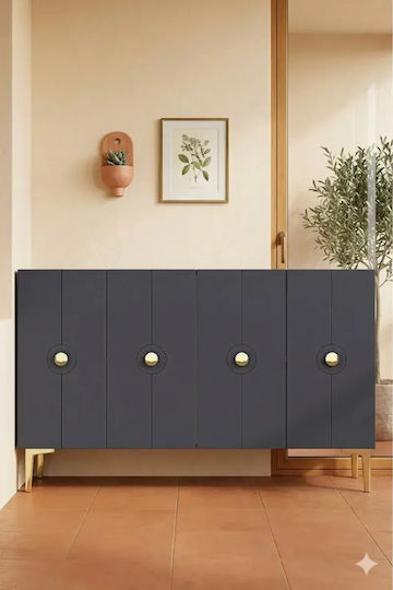 Μπουφές Ξύλινος Καφέ 120x40x75cm