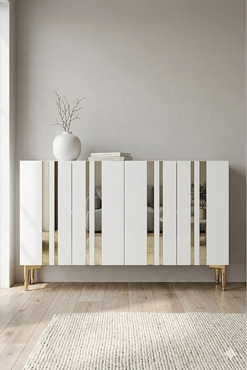 Μπουφές Ξύλινος Καφέ 120x40x75cm