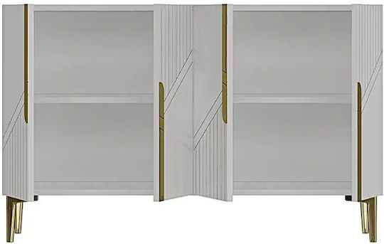 Bufet Din Lemn Ste-021547-V43164 Maro 120x40x75cm