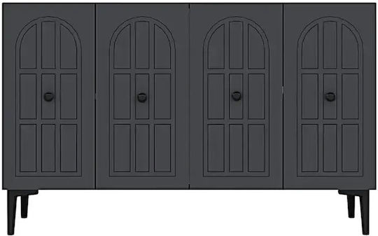 Μπουφές Ξύλινος Καφέ 120x30x75cm