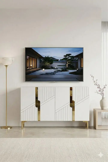 Bufet Din Lemn Ste-021547-V43164 Maro 120x40x75cm