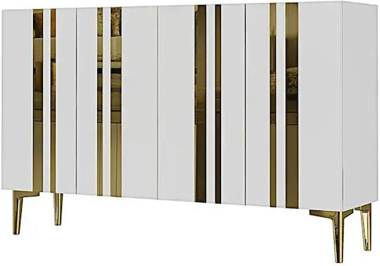 Wooden Sideboard Brown 120x40x75cm