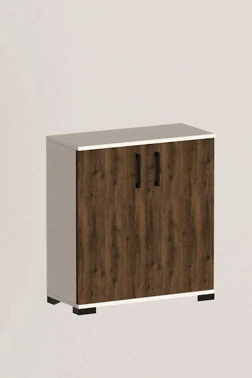 Wooden Sideboard Brown 72x32x79cm