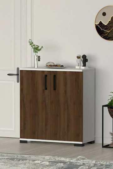 Wooden Sideboard Brown 72x32x79cm