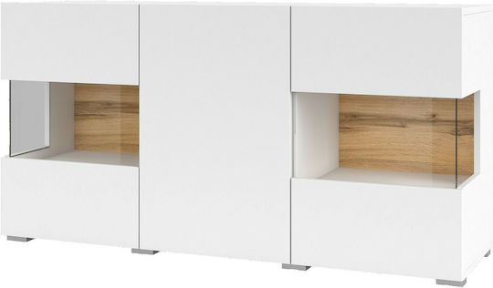 Μπουφές από Ξύλο Fairy Λευκός 120x35x62cm Μπουφές από Ξύλο Fairy Λευκός 120x35x62cm