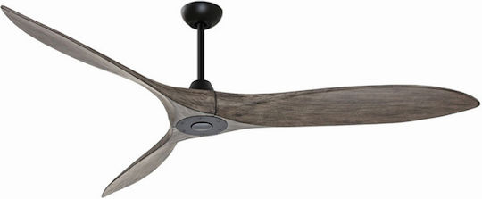 Zambelis Lights Ventilator De Tavan 152cm Negru