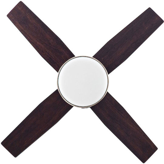 Hunter Dante Ανεμιστήρας Οροφής 112cm με Φως Black Oak