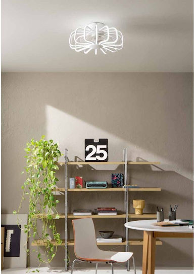 Fan Europe Grecale Geschlossener Typ Deckenleuchte 50cm Mit Leuchte Weiß