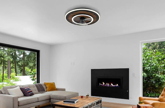 Globo Lighting Таванен вентилатор 49cm с осветление