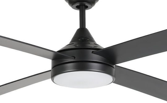 Eglo Trinidad Deckenventilator 122cm mit Leuchte Schwarz