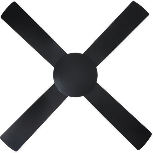 Eglo Bondi 1 Deckenventilator Deckenventilator 122cm Matt Schwarz