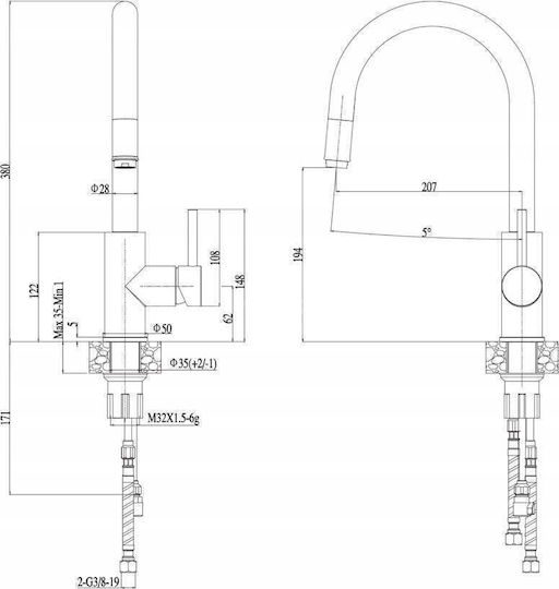 Franke S2d Eingebauter Küchenspüle aus Flüssigem Granit M100xB50cm Graue
