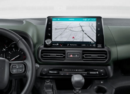 Lenovo Автомобилна Аудио Система за Peugeot Partner Opel Combo Fiat Doblo Toyota Proace Citroen Berlingo (Bluetooth/USB/WiFi/GPS/Apple CarPlay/Android Auto) с Touch Screen 10"