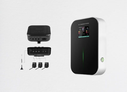 Besen BS20 Wandmontierter Einphasiger Ladegerät 22kW mit Integriertem Kabel 5m Typ 2 (20189)