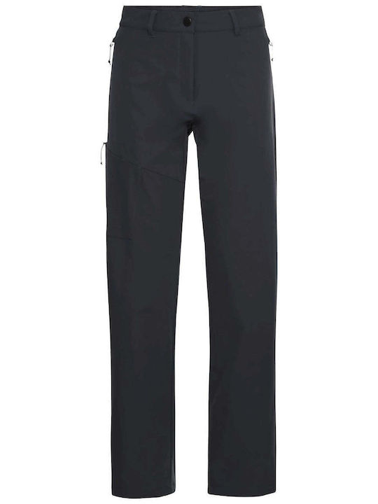 Jack Wolfskin Pico Trail Pantaloni lungi de drumeție pentru femei Negru