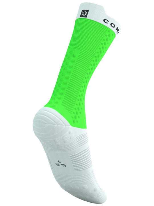 Compressport Șosete Trekking Verzi 1 Pereche