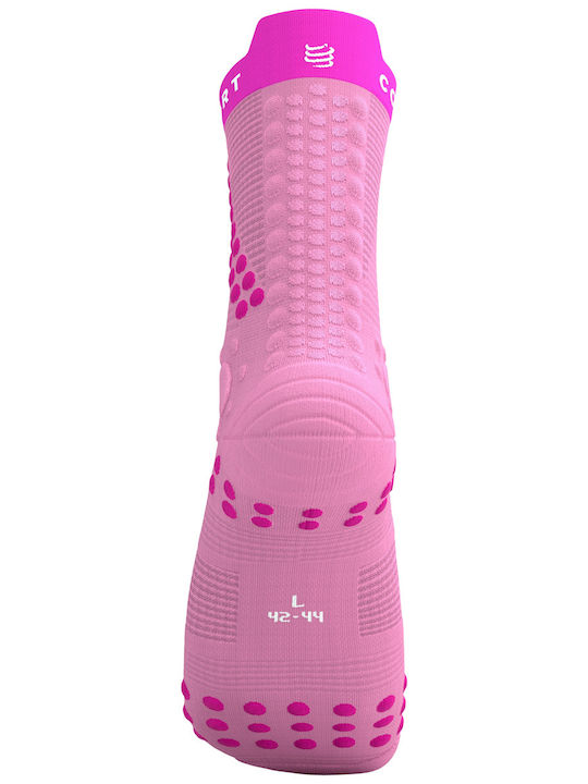 Compressport Șosete Trekking Roz 1 Pereche