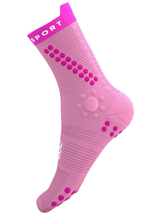 Compressport Șosete Trekking Roz 1 Pereche