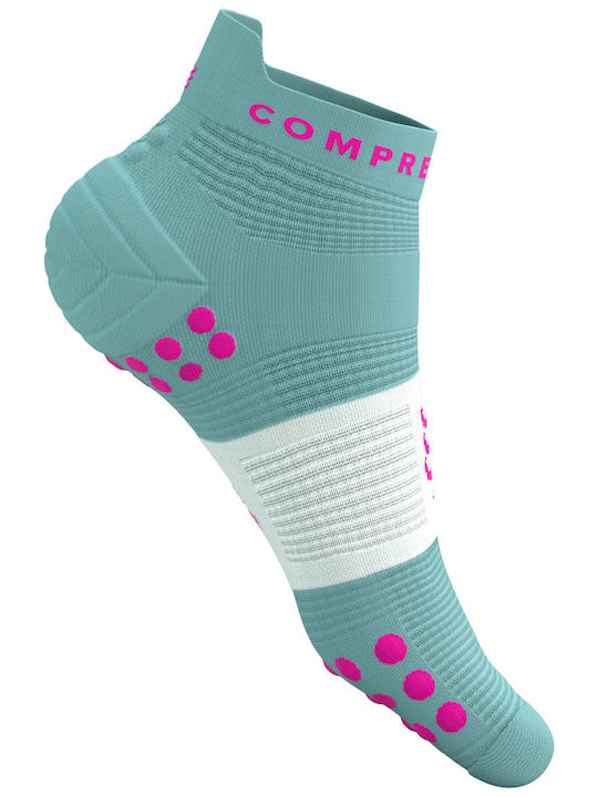 Compressport Low Ciorapi Running Albaștri 1 Pereche