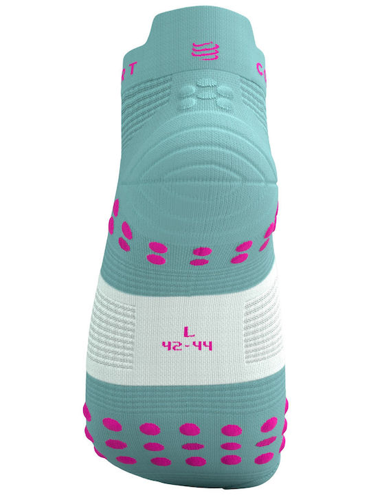 Compressport Low Ciorapi Running Albaștri 1 Pereche