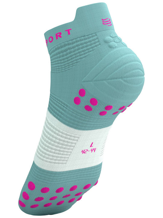 Compressport Low Ciorapi Running Albaștri 1 Pereche