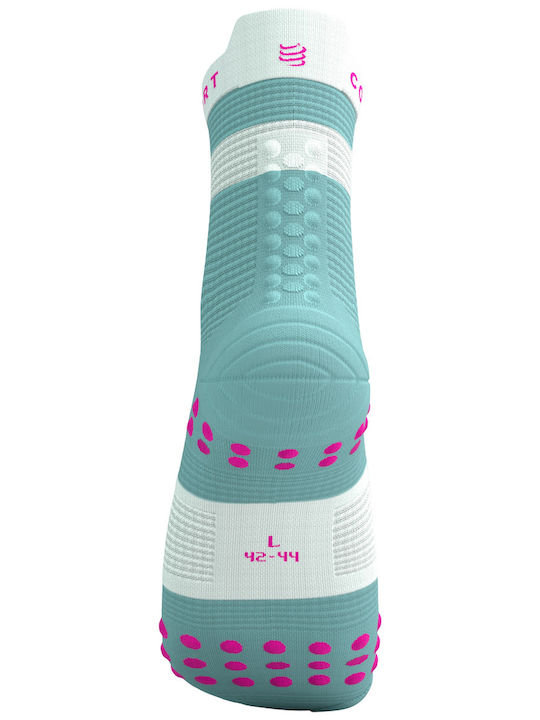 Compressport High Alergare Șosete Turcoaz 1 Pereche