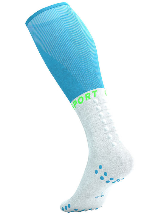 Compressport Șosete Running Albastre 1 pereche