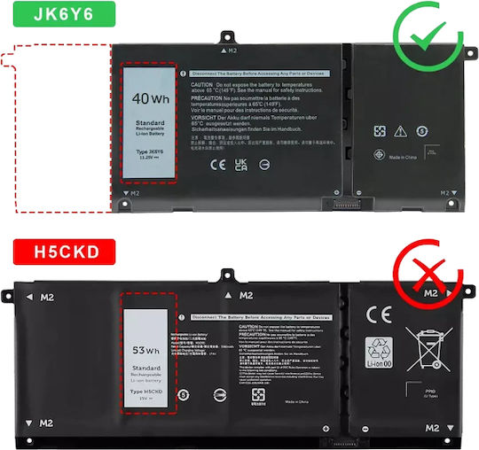 Baterie Compatibilă pentru Dell Dell 09077g