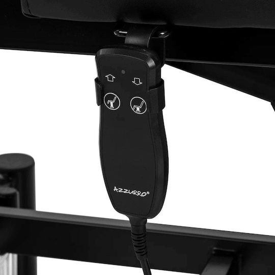 Activeshop Azzurro 684A Стол за Физиотерапия Черен с Метална Рамка