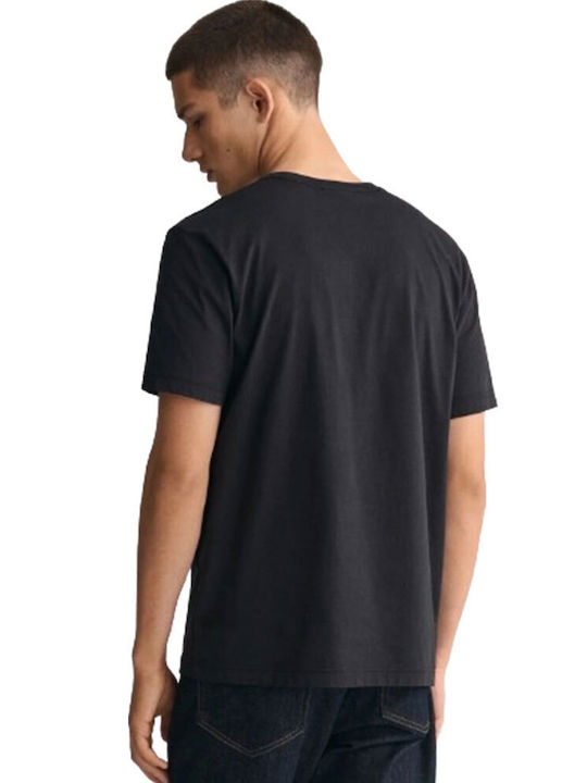 T-shirt Μαύρο