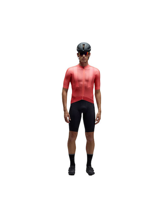 Oakley Tricou De Ciclism Cu Mâneci Scurte Pentru Bărbați Roșu Drum