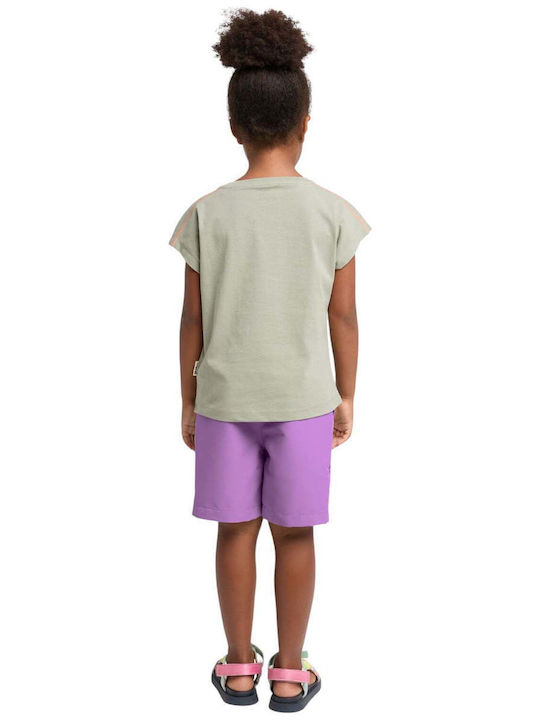 Pantaloni Scurți/Bermude Tesatura Violet Pentru Copii