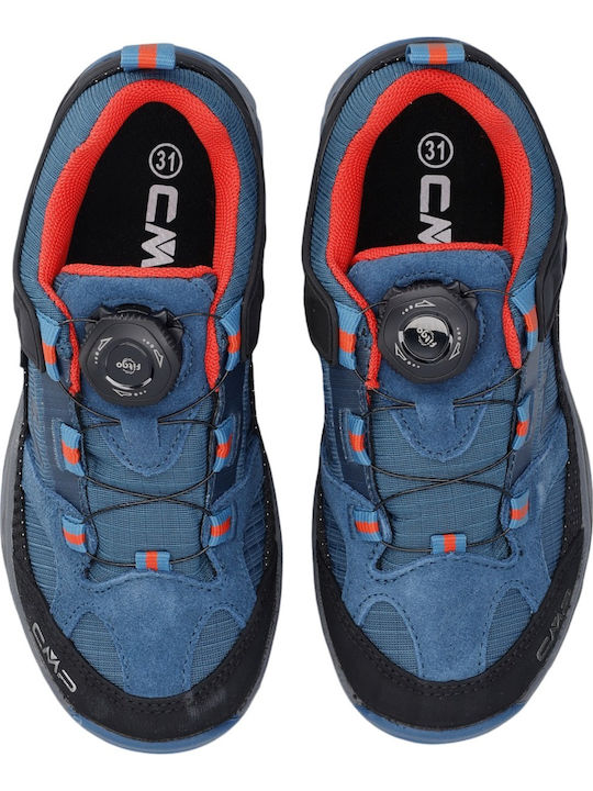 Kids Hiking Shoes Waterproof Blue