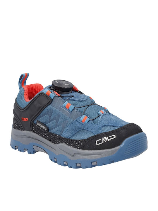 Kids Hiking Shoes Waterproof Blue