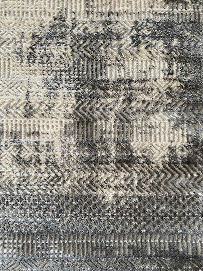 Rechteckiger Wohnzimmer Teppich Grau Antrasit 240x300cm Lazer-Grau-Antrasit-LZ387A-300