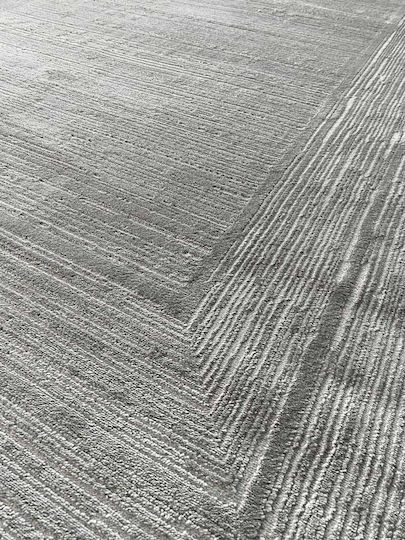 Rechteckiger Wohnzimmer Teppich Lazer Grau 160x220cm Lazer-Grau-LZ597A-160