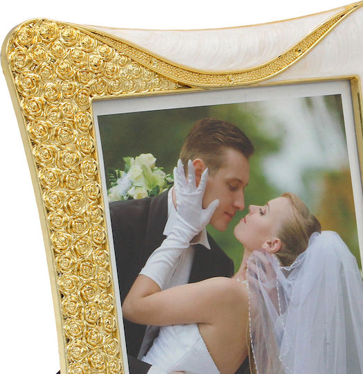 Keskor Rama Foto Din Plastic Cu Cadru Auriu Keskor Rama Foto Din Plastic Cu Cadru Auriu