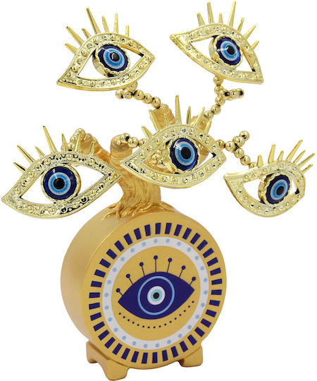 Decorative Tree Polyresin 18x8x20 Cm Gold Eyes Keskor 83202