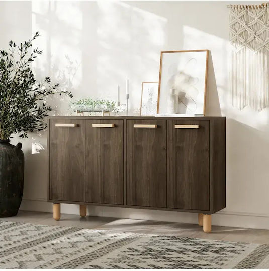 SteweHome Konsolentisch Holz Braun M120xB30xH73cm