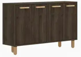 SteweHome Konsolentisch Holz Braun M120xB30xH73cm