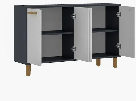 SteweHome Konsolentisch Holz Braun M120xB30xH73cm